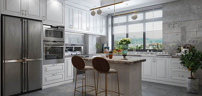 KITCHEN WITH ISLAND slide 2