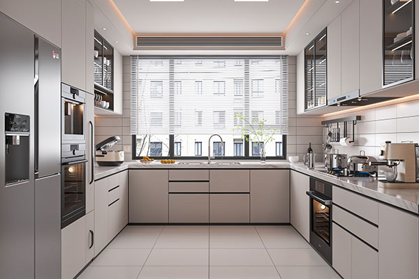 U-Shaped Kitchen