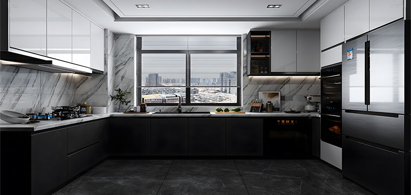 U-SHAPED KITCHEN slide 1