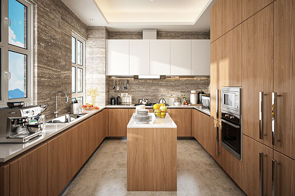 Kitchen With Island
