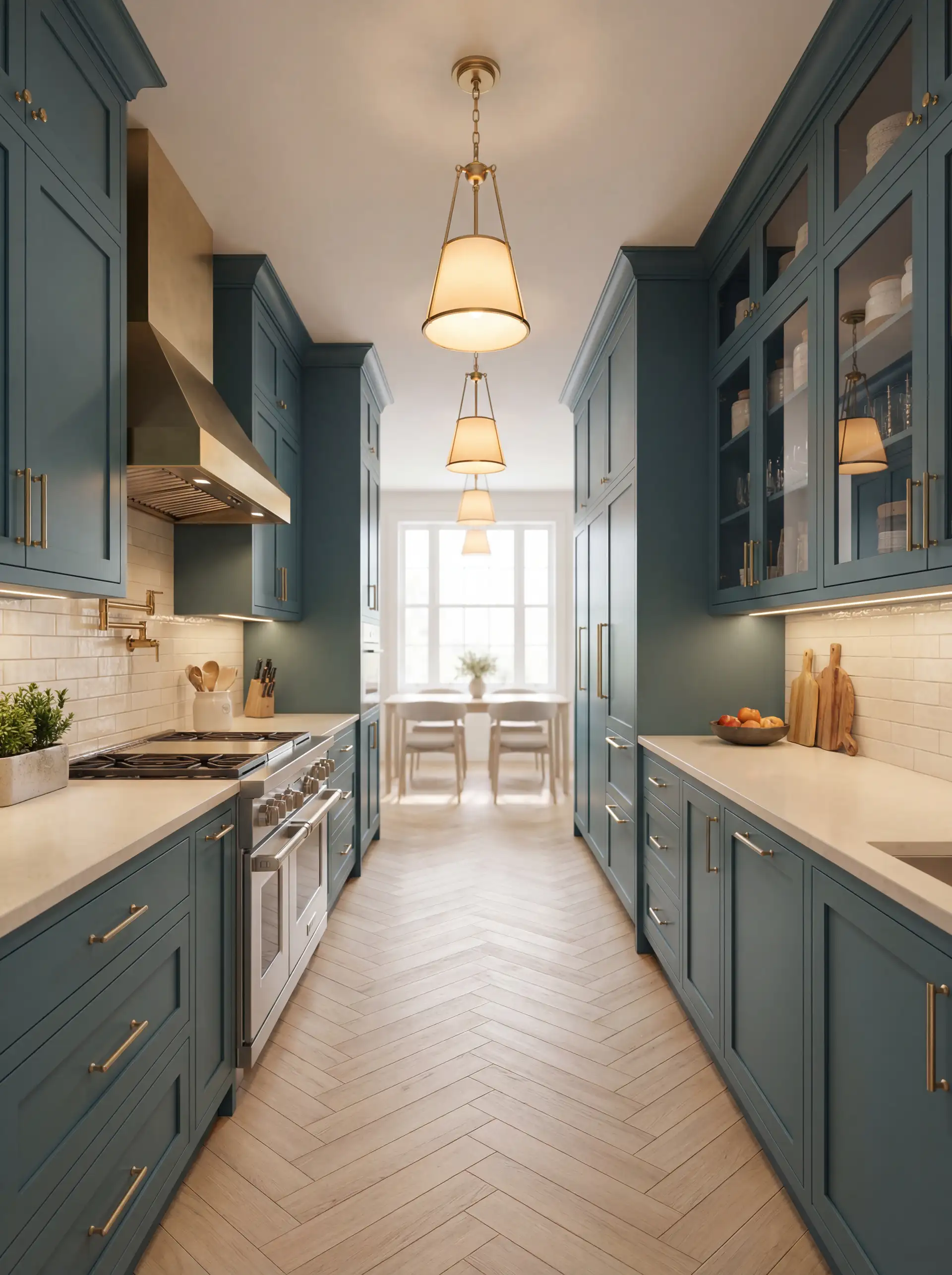 Double Galley Kitchen